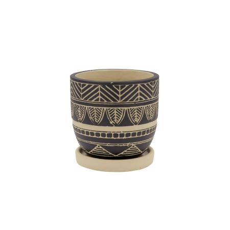 CARNAC/アフリカンポット01-BK ブラック/CP2631BK