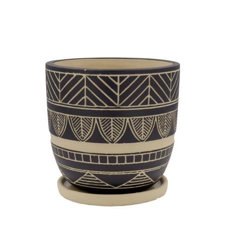 CARNAC/アフリカンポット03-BK ブラック/CP2633BK