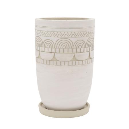 CARNAC/アフリカンポット05-WH ホワイト/CP2635WH