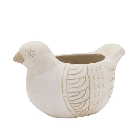 CARNAC/アフリカンアニマルポット06-WH ホワイト/CP2624WH