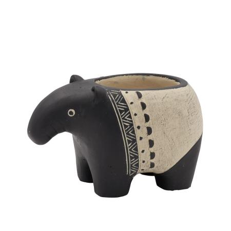 CARNAC/アフリカンアニマルポット08-BK ブラック/CP2626BK