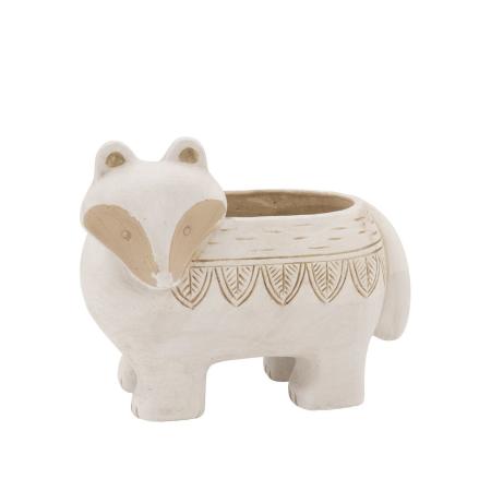 CARNAC/アフリカンアニマルポット09-WH ホワイト/CP2627WH