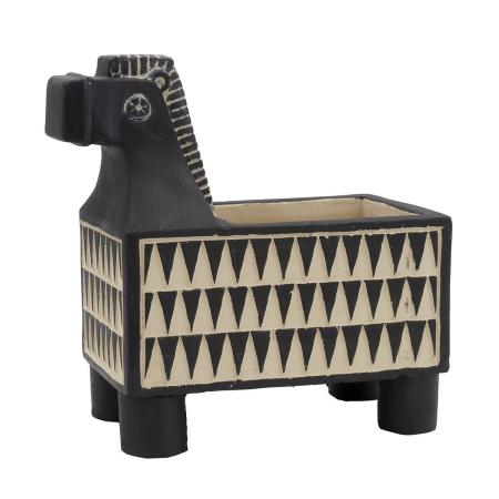 CARNAC/アフリカンアニマルポット10-BK ブラック/CP2628BK