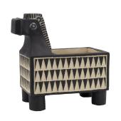 CARNAC/アフリカンアニマルポット10-BK ブラック/CP2628BK