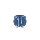 CARNAC/ヴァーグポットフットS-BL ブルー/CP2654BL