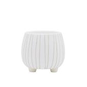 CARNAC/ヴァーグポットフットM-WH ホワイト/CP2655WH