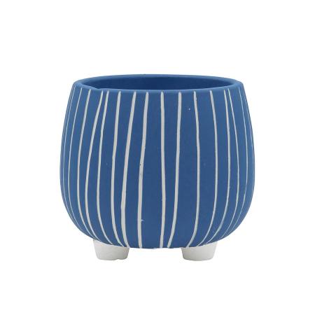 CARNAC/ヴァーグポットフットL-BL ブルー/CP2656BL