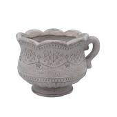 特価◎CARNAC/ドットレリーフティーカップBR ブラウン/GFB516BR