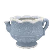 特価◎CARNAC/ドットレリーフティーポットBL ブルー/GFB517BL