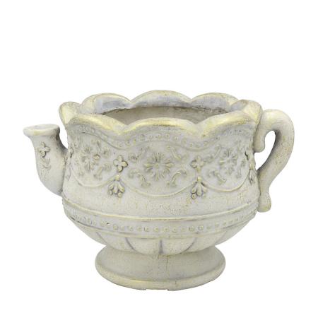 CARNAC/ドットレリーフティーポットIG アイボリー×ゴールド/GFB517IG