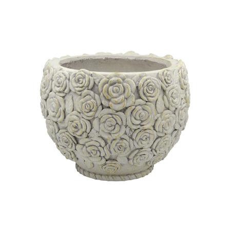 CARNAC/オールドローズボウルL-IG アイボリー×ゴールド/GFB492IG