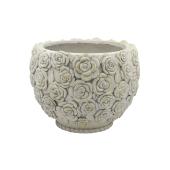 特価◎CARNAC/オールドローズボウルL-IG アイボリー×ゴールド/GFB492IG