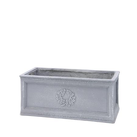 CARNAC/リースエンブレムプランターGY グレー/GFB485GY