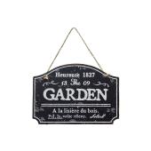 特価◎CARNAC/ハンギングプレートA-GARDEN-BK ブラック/NKPL01BK