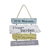 特価◎CARNAC/ハンギングプレートC-4段BL ブルー/NKPL03BL