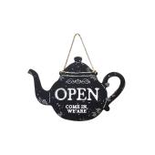 特価◎CARNAC/ハンギングプレートD-OPEN/CLOSEポットBK ブラック/NKPL04BK