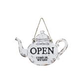 特価◎CARNAC/ハンギングプレートD-OPEN/CLOSEポットIV アイボリー/NKPL04IV