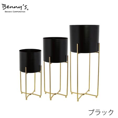 Benny’s/メタルプランタースタンドS/3(3サイズセット)/TP-184