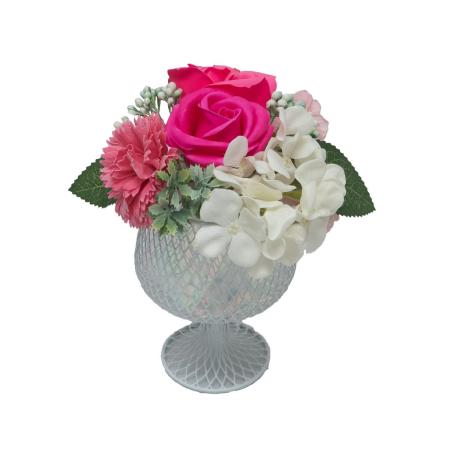 特価◎【ソープフラワー】HillTop/グラスアレンジ/SM-6243