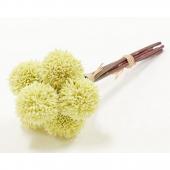 造花】丸和貿易/いろはに花 手毬菊 レッド/400860801 - 花材通販はなど