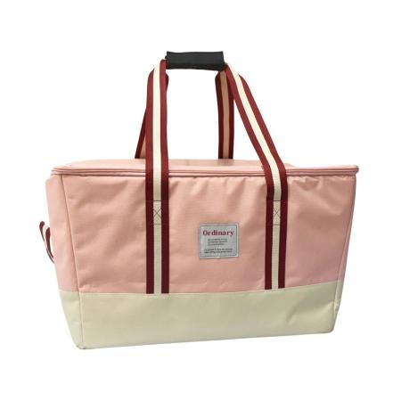 丸和貿易/レジまるクーラーバッグ ミストピンク/4009686-01