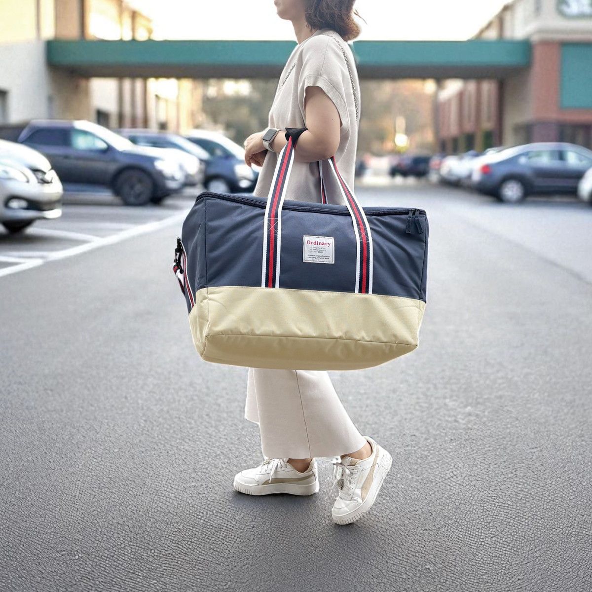 丸和貿易/レジまるクーラーバッグ ブラック/4009686-03