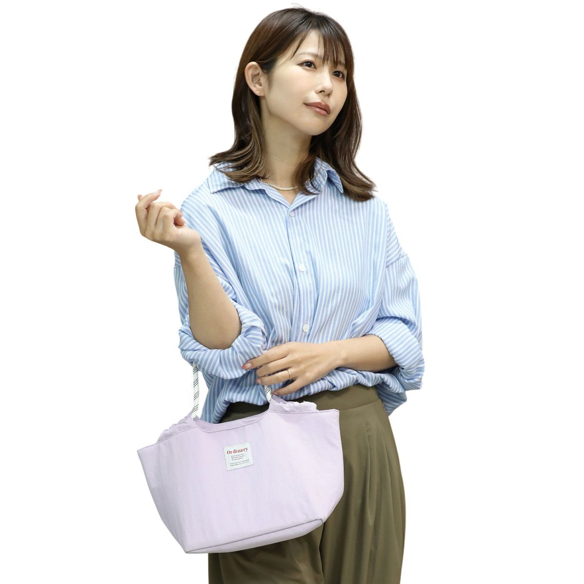 丸和貿易/オーディナリー ランチバッグ ベージュ/4009673-04