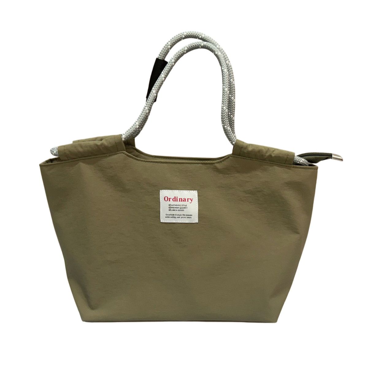 丸和貿易/オーディナリー ランチバッグ オリーブ/4009673-05