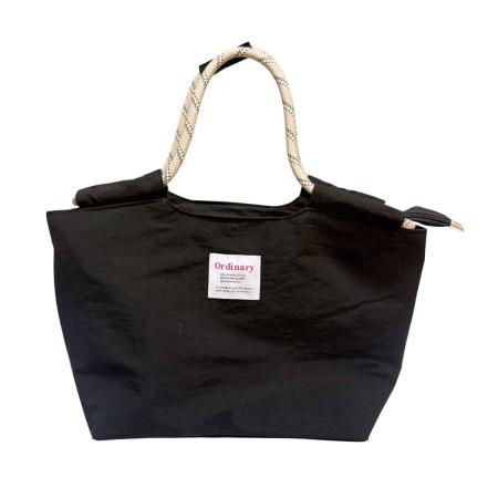 丸和貿易/オーディナリー ランチバッグ ブラック/4009673-06