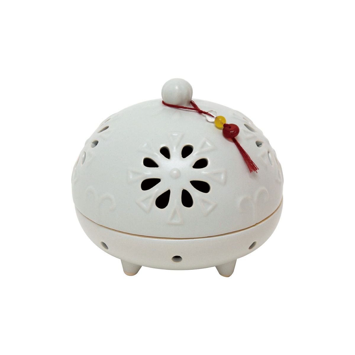 丸和貿易/クレマチス 蚊遣り ホワイト/4009678-01