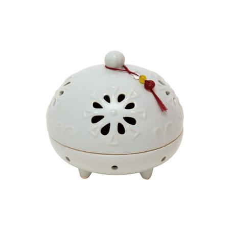 丸和貿易/クレマチス 蚊遣り ホワイト/4009678-01