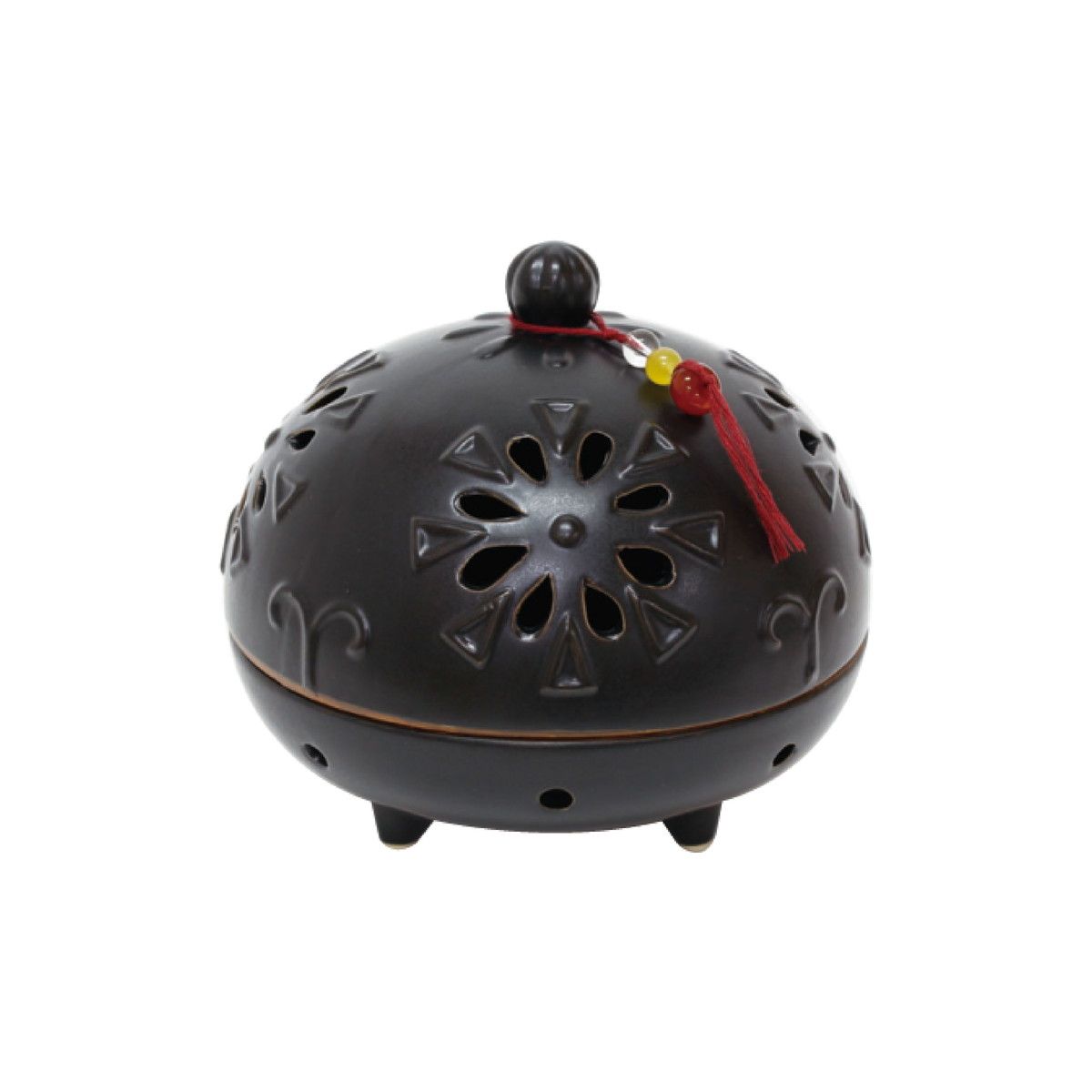 丸和貿易/クレマチス 蚊遣り ブラック/4009678-02