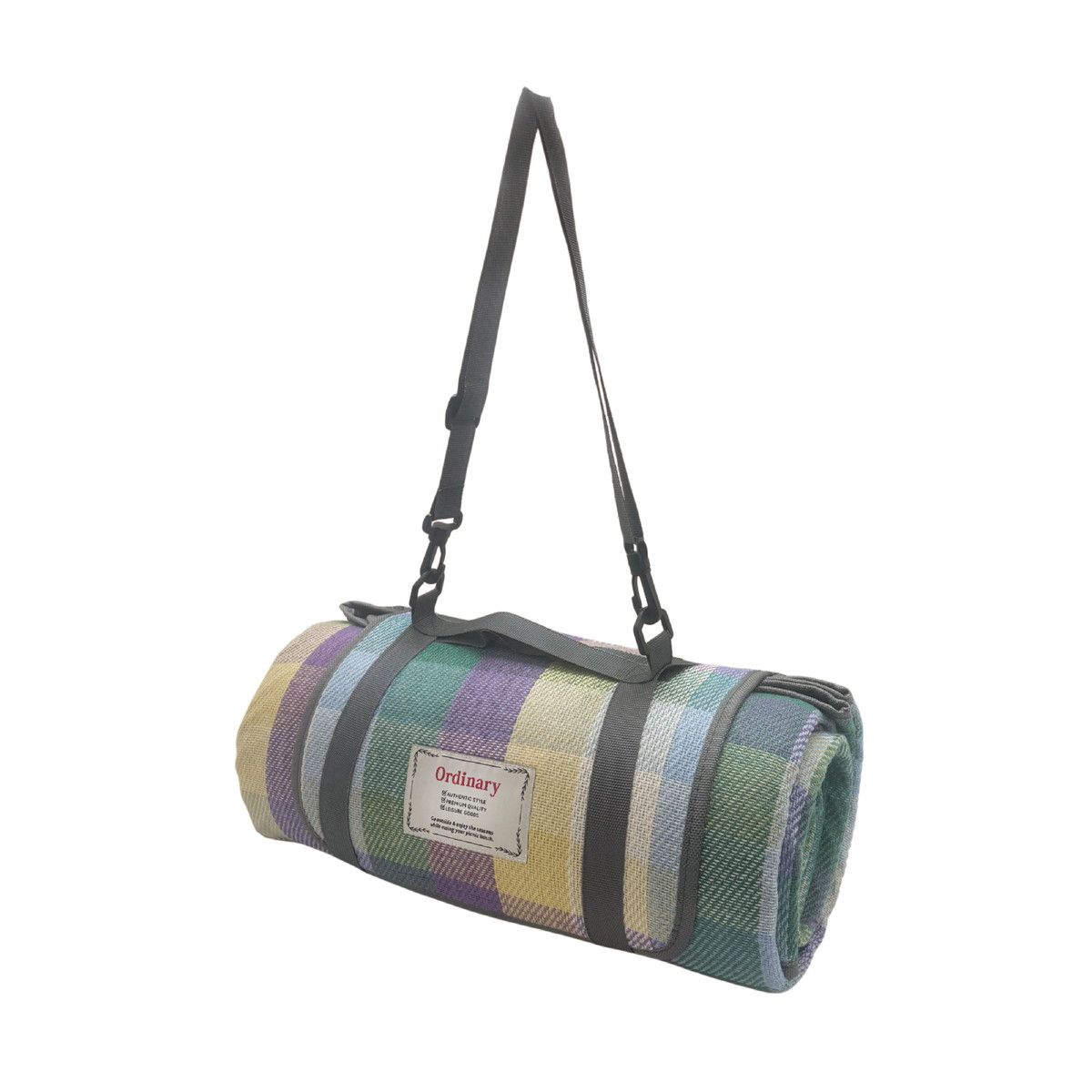 丸和貿易/オーディナリーレジャーシート バイオレットチェック (L)/4009702-02