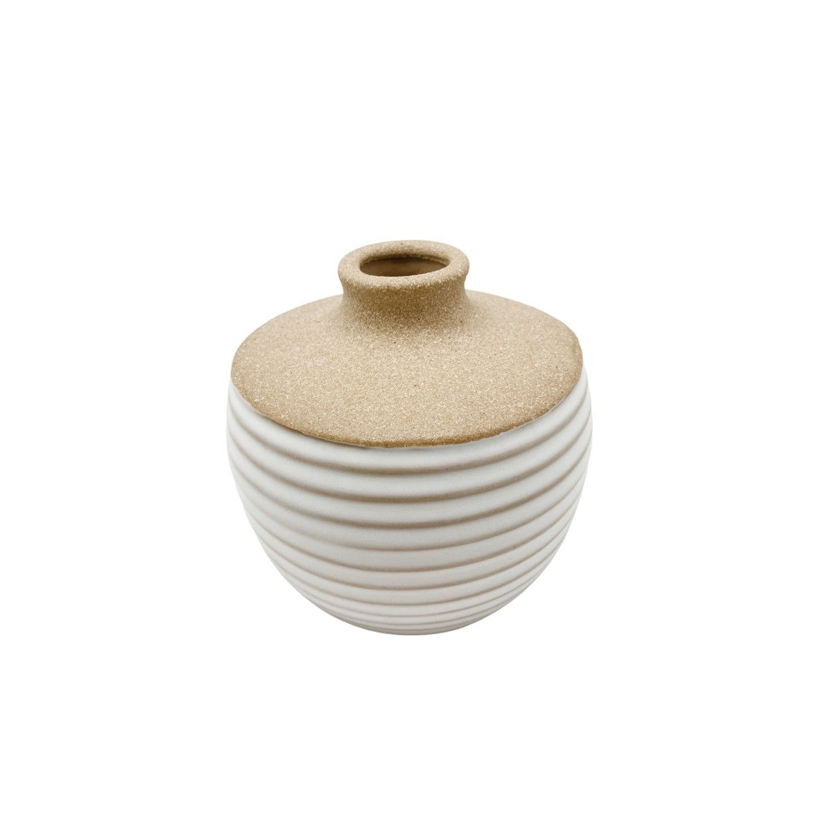 丸和貿易/ポーセリン フラワーベース ホライゾン/4009700-02