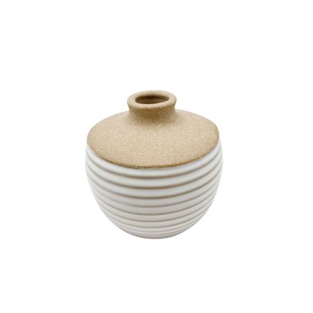 丸和貿易/ポーセリン フラワーベース ホライゾン/4009700-02