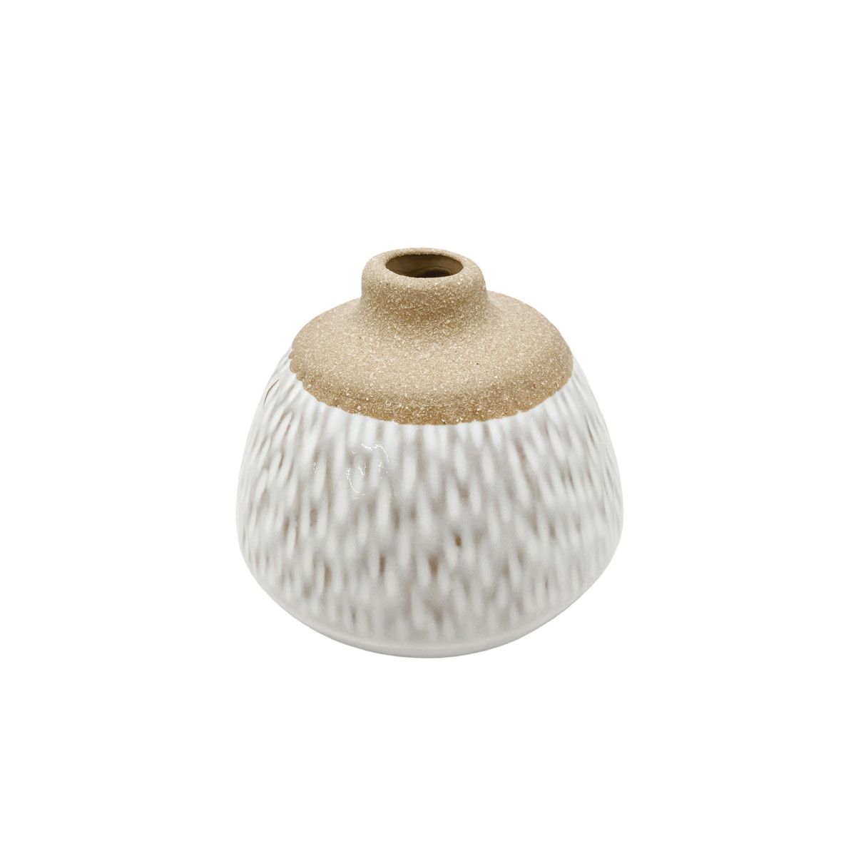 丸和貿易/ポーセリン フラワーベース ブルーリー/4009700-04