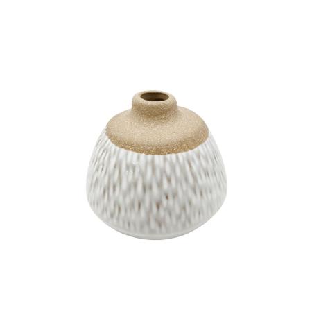 丸和貿易/ポーセリン フラワーベース ブルーリー/4009700-04