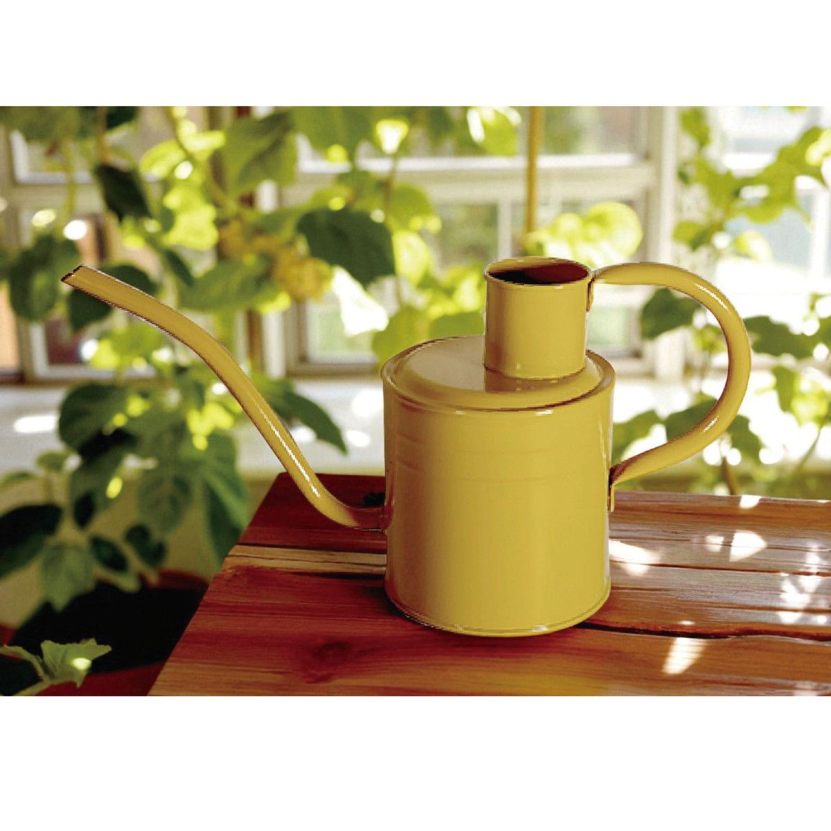 丸和貿易/ウォータリングジョーロ (L) マスタード/4009656-02