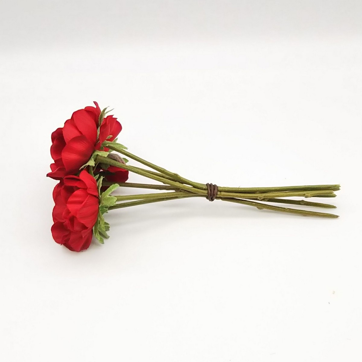 即日★【造花】パレ/アネモネバンドル レッド/P-8231-50