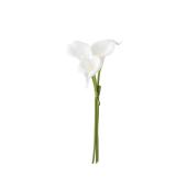 造花】パレ/カラーリリーバンドル 3本1束 ホワイト/P-8707-10 - 花材
