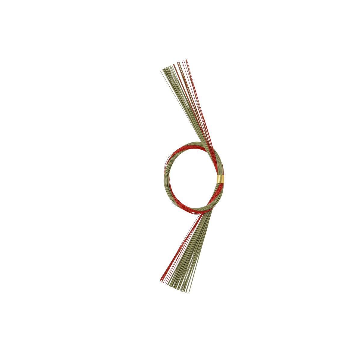 パレ/稲わら調水引リース/P-9475-50
