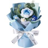 ブーケ 渡産業/ニットフラワーブーケ ピンク/CW-5122 - 花材通販はなどんや