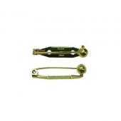 NBK日本紐釦貿易/回転ピン 28mm G(50本入) ゴールド/AMR28-G-50 NBK日本紐釦貿易/回転ピン 28mm G(50本入) ゴールド/AMR28-G-50