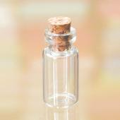 NBK日本紐釦貿易/ミニガラスビン 円筒(小) 5個/A13-25 - 花材通販は