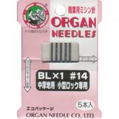 NBK日本紐釦貿易/職業用ミシン針 普通地用小型ロック針 11(5本)/FBL1