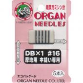 NBK/職業用ミシン針 Eカラー(DB×1)厚地用本縫針 16(5本)/FDB1-16
