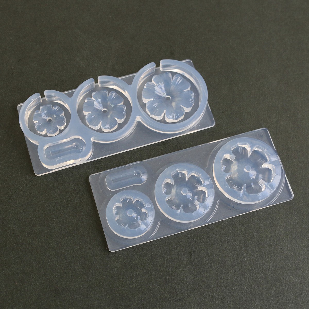 亀島商店 レジンクラフト用 ソフトモールド フラワー立体型a 花芯型付き 1組入 Kam Rej 646 通販 はなどんやアソシエ