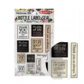 即日☆ハーバリウムクラブ/ボトルラベルシール THANK YOU/HR-BLS-101