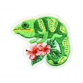 NBK日本紐釦貿易/ナチュラルワッペン 動物シリーズ「カメレオン