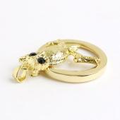 ルーペ ペンダント【P/223】 金銀ミックスカラー　トップ　拡大鏡　ビンテージ　ヴィンテージ　ヨーロッパ調　アンティーク調　ヘッド | ルーペネックレス 3倍拡大鏡 ルーペペンダント おしゃれ